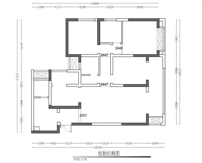 重庆20万全包135㎡轻奢品质三居室，金融管理层的精致新房